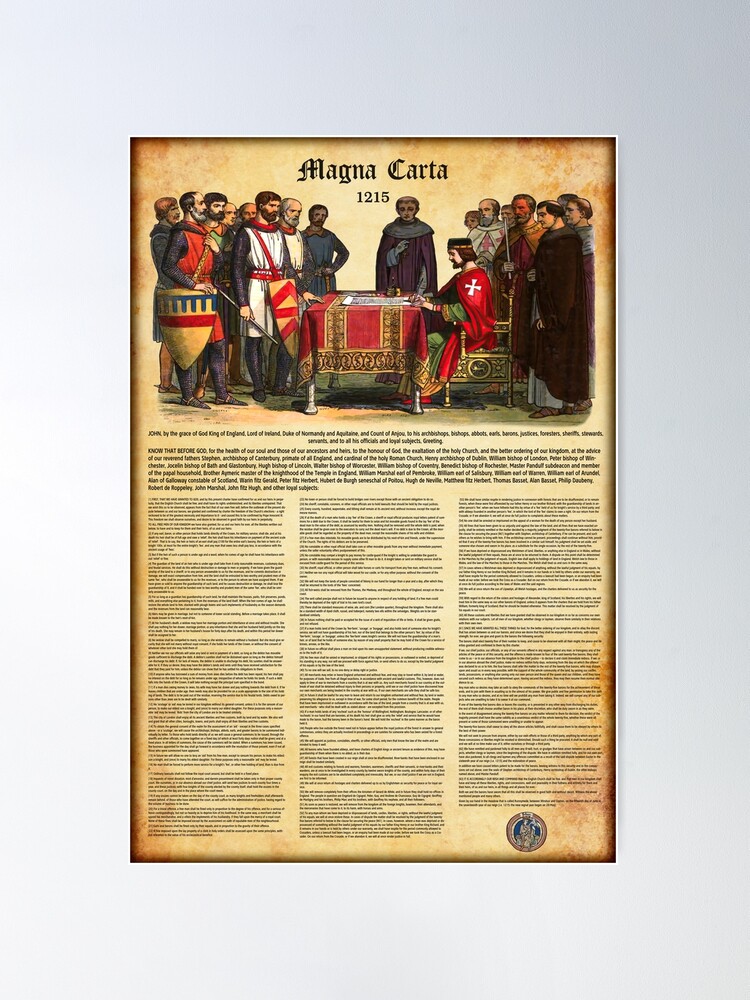 Magna Carta A3 Poster 