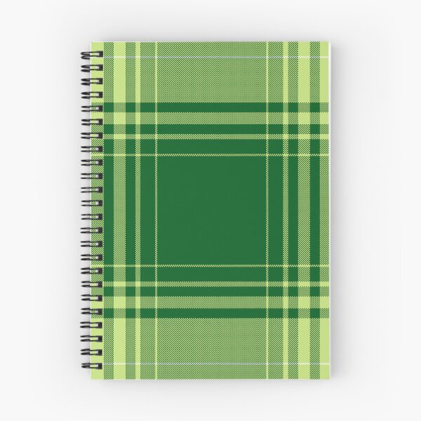 Aperçu de l'œuvre Plaid tartan vert et jaune | Motif à rayures moderne et unique pour Noël créée et vendue par TheWalnut.