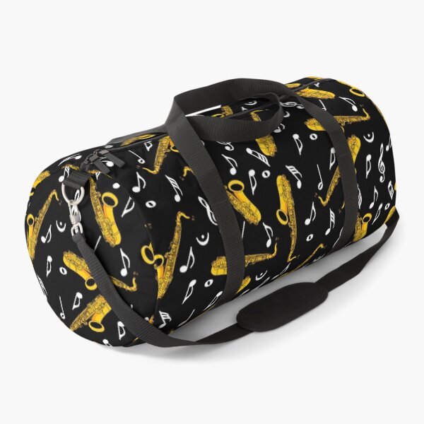 Item preview, Saxophone Music Notes Pattern designed and sold by BartholGraphics.