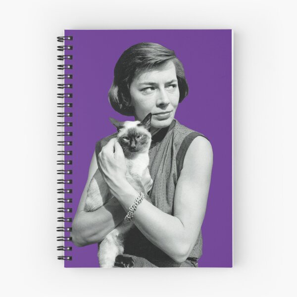 Artikelvorschau, Patricia Highsmith und ihre Siamkatze entworfen und verkauft von planet99design.