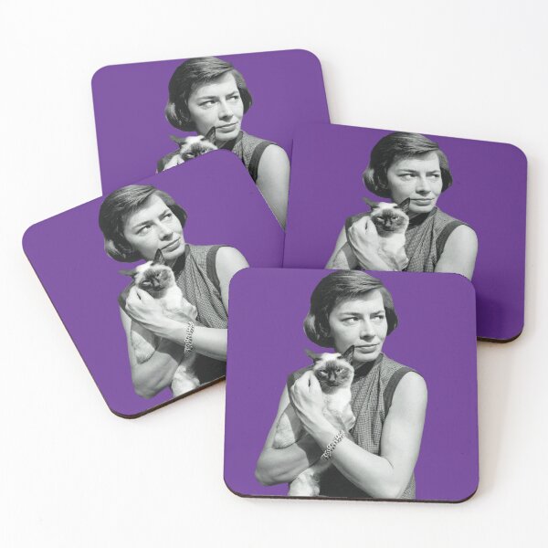 Item preview, Patricia Highsmith and her Siamese  designed and sold by planet99design.