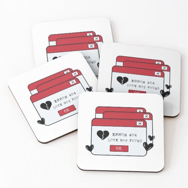Item preview, Error 404 Love Not Found designed and sold by de-luz-designs.