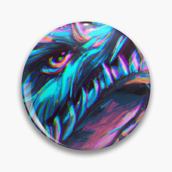 Artikelvorschau, Neon Fantasy Dragon Vaporwave-Stil entworfen und verkauft von RTAH.