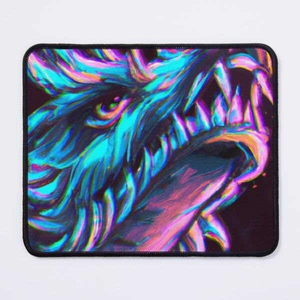 Item preview, Neon Fantasy Dragon Vaporwave Style designed and sold by RTAH.