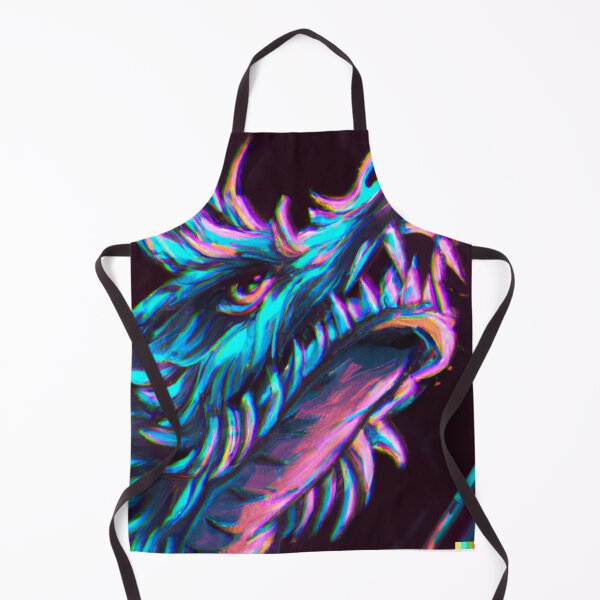Item preview, Neon Fantasy Dragon Vaporwave Style designed and sold by RTAH.