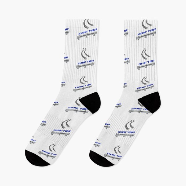 Item preview, “Drifter” Guardrail! Blue (on White) designed and sold by epinkb.