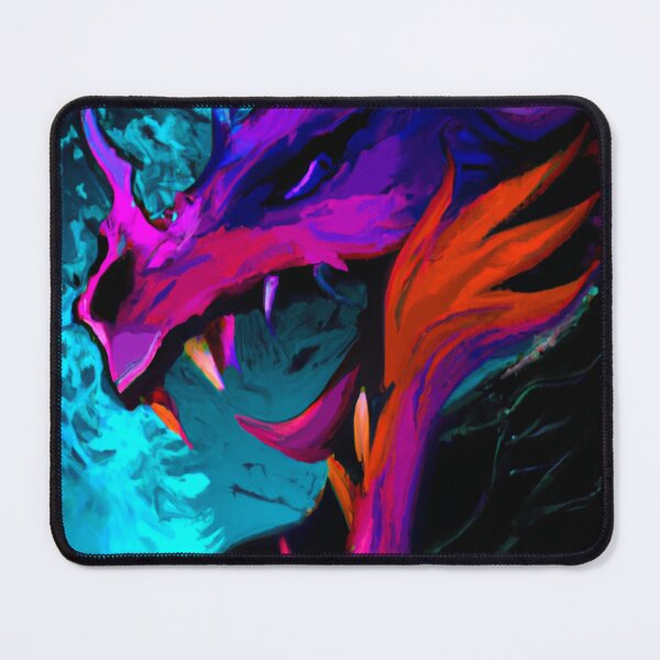 Item preview, Neon Fantasy Dragon Synthwave Style designed and sold by RTAH.