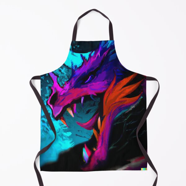 Item preview, Neon Fantasy Dragon Synthwave Style designed and sold by RTAH.