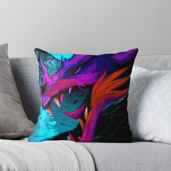 Item preview, Estilo Neon Fantasy Dragon Synthwave designed and sold by RTAH.