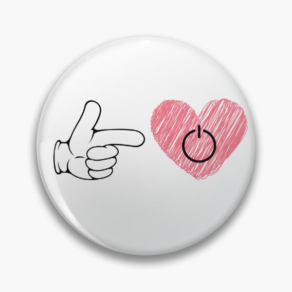 Item preview, Push the button - play the love designed and sold by BloomingByL.