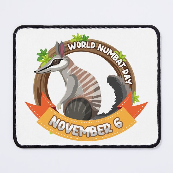 Item preview, Australian World Numbat Day designed and sold by ThundRDownunder.