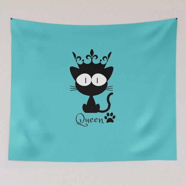 Item preview, queen cat designed and sold by GorLorLar.