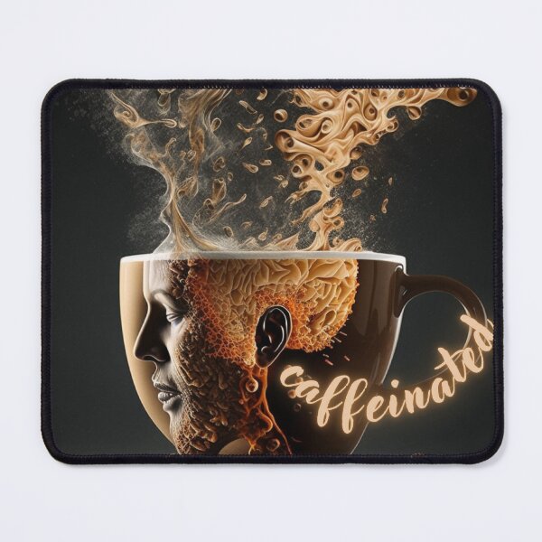 Item preview, Caffeinated Mind Art designed and sold by Cute-Jory-Store.