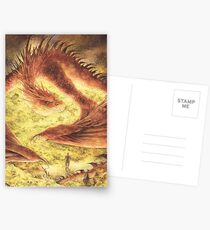 SLEEPING SMAUG Postcards