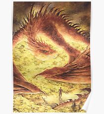 SLEEPING SMAUG Poster