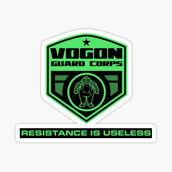 Vogon Guard Corps (version 2) Sticker