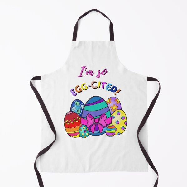 Item preview, I'm So Egg-cited Colorful Easter Eggs designed and sold by SiYDesigns.