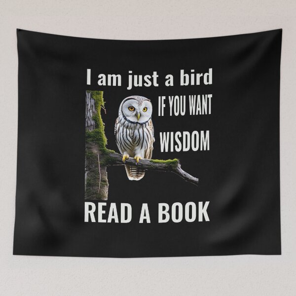 Item preview, Wise owl designed and sold by CottagePop.
