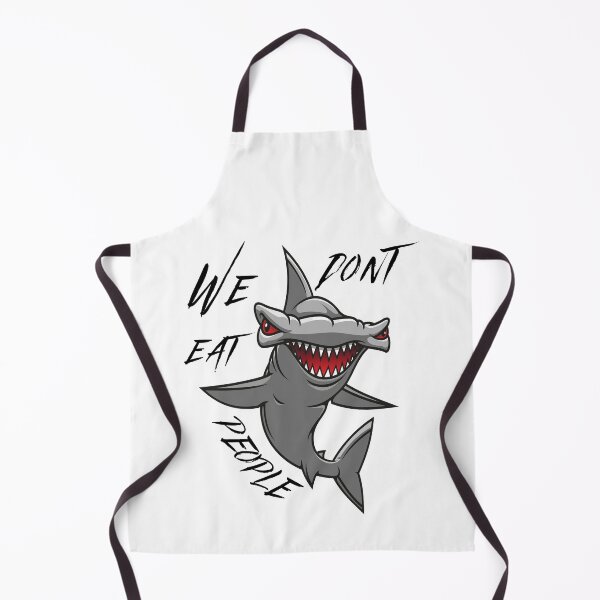 Item preview, Funny We Dont Eat People Hammerhead Shark designed and sold by mkzmerch.