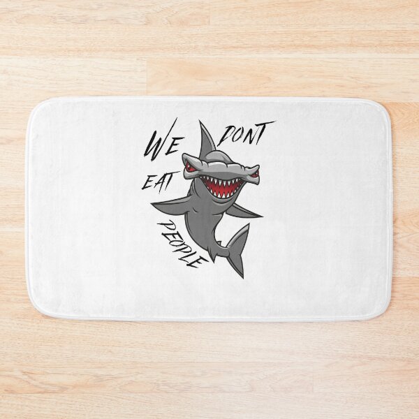 Item preview, Funny We Dont Eat People Hammerhead Shark designed and sold by mkzmerch.