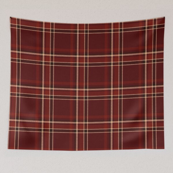 Item preview, Cuadros escoceses rojos y amarillos | Diseño de rayas moderno y único para Navidad designed and sold by TheWalnut.