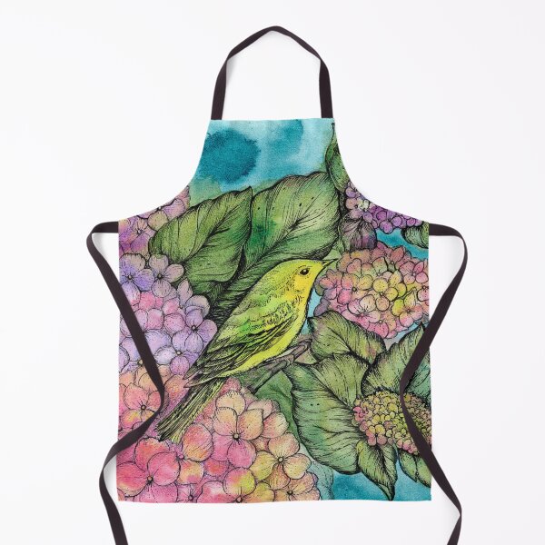Item preview, Bird & Hydrangea designed and sold by StudioLRM.