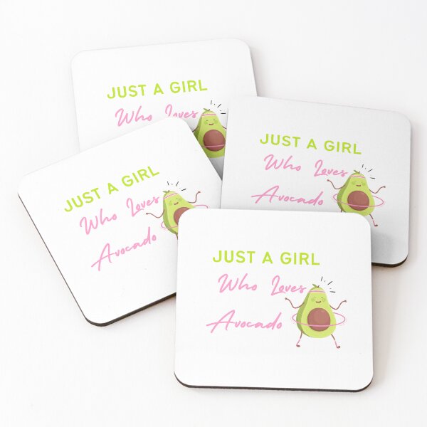 Item preview, Just A Girl Who Loves Avocado designed and sold by Onasaart.