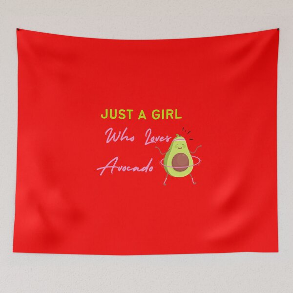 Item preview, Just A Girl Who Loves Avocado designed and sold by Onasaart.