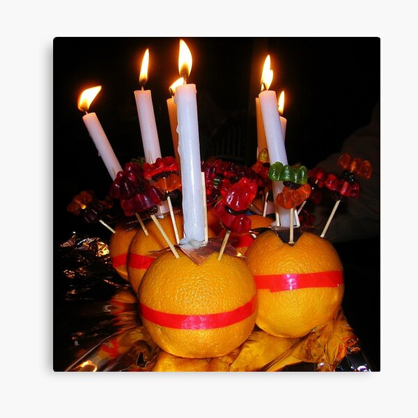 Christingle 2015 Canvas Print