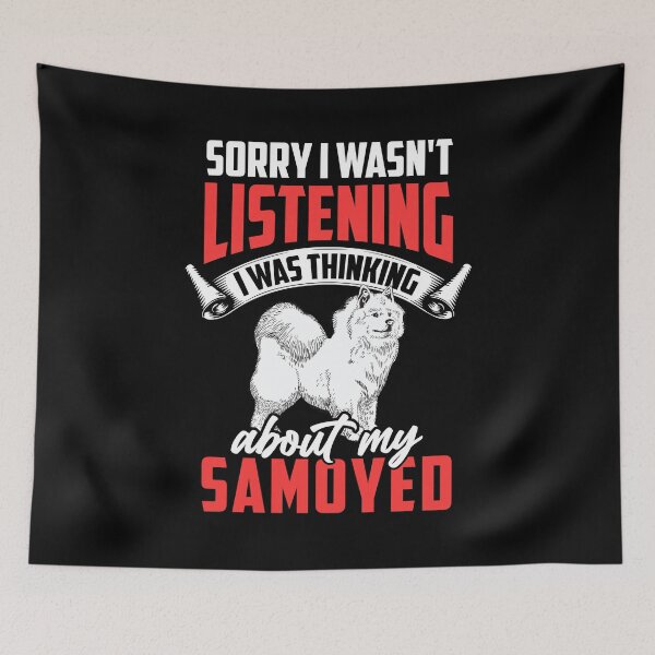 Item preview, Samoyed was distracted Samoyedspitz designed and sold by madgrfx.