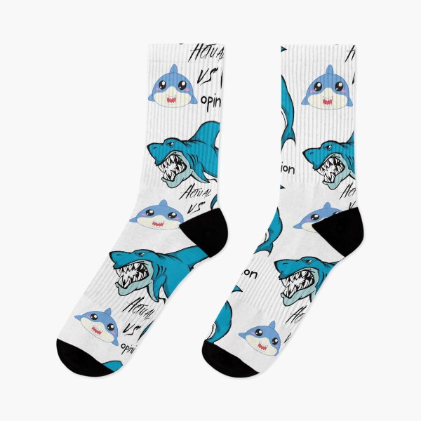 Item preview, Funny Shark Actual vs Opinion designed and sold by mkzmerch.