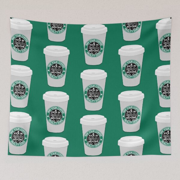 Item preview, Coffee Kick in Before Reality designed and sold by aribluestein.