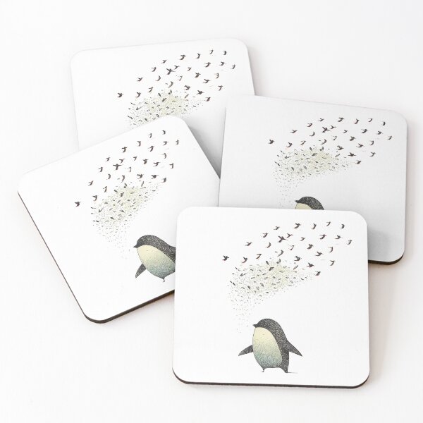 Item preview, Penguin with birds designed and sold by Relephants.
