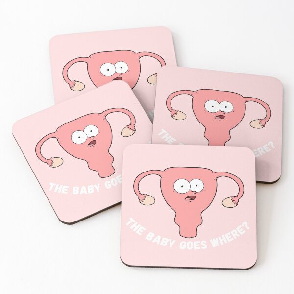 Item preview, Surprised uterus for happy womb day ivf support gift funny uterus designed and sold by Lady-Frost.