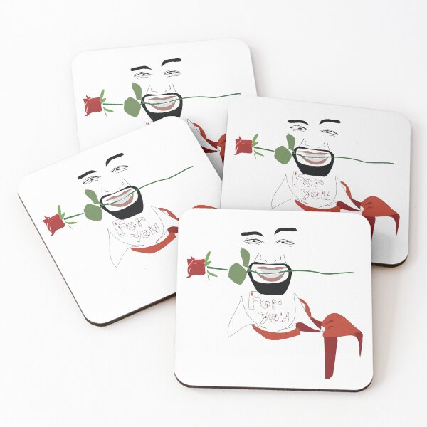 Item preview, A Rose for You: A Bold Line Art Portrait designed and sold by fraga-ro.