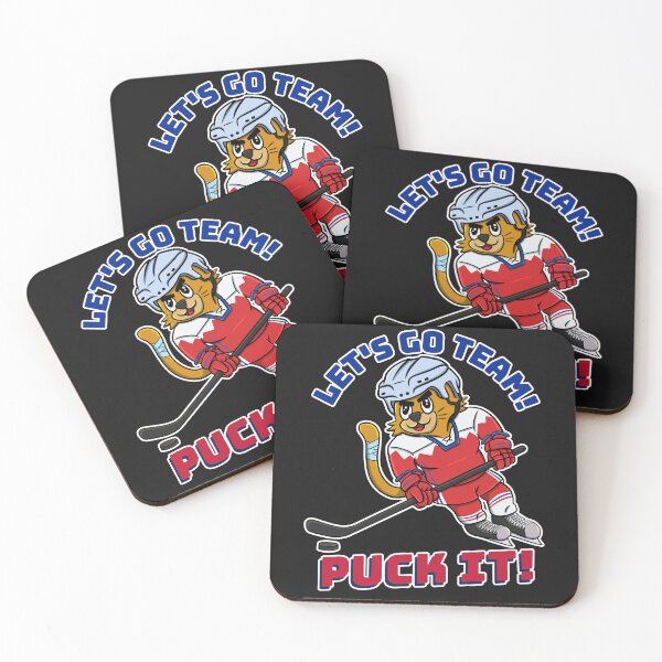 Item preview, Puck it : Cats ice hockey designed and sold by ImaginarStore.