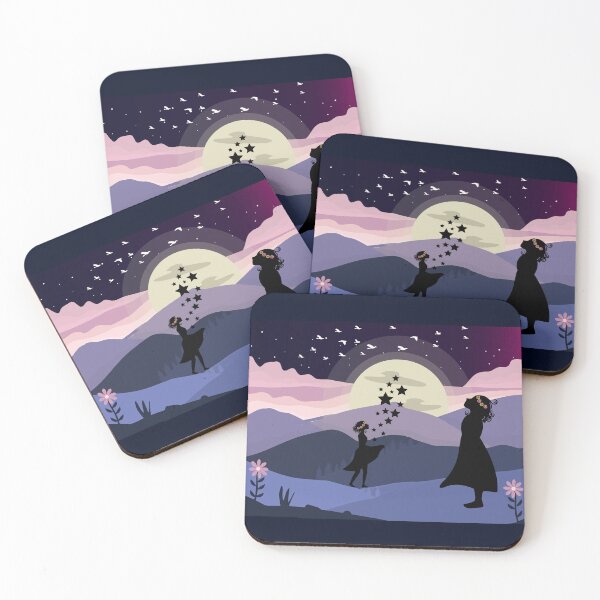 Item preview, SISTERS WISHING ON STARS AT NIGHT designed and sold by Tammera.