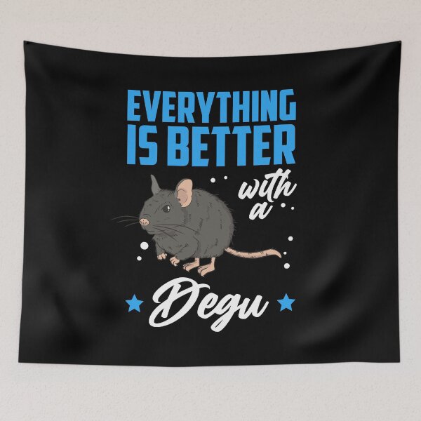 Item preview, Degu all better with Chilean rodent designed and sold by madgrfx.