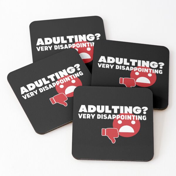 Item preview, Adulting Very Disappointing designed and sold by ConjuredMoth.