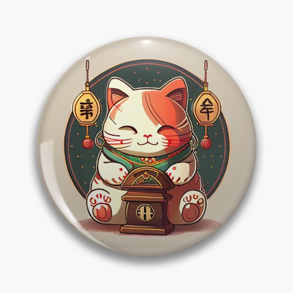 Item preview, Maneki neko cat of luck and fortune designed and sold by Quiki.