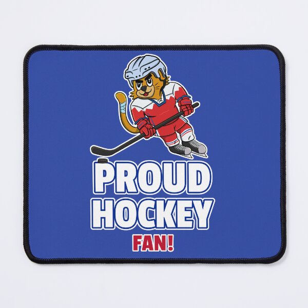 Item preview, Proud hockey fan : funny cats ice hockey designed and sold by ImaginarStore.