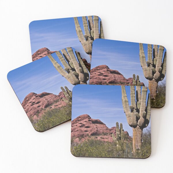 Item preview, The Saguaro Cacti and Red Rocks designed and sold by KirtTisdale.
