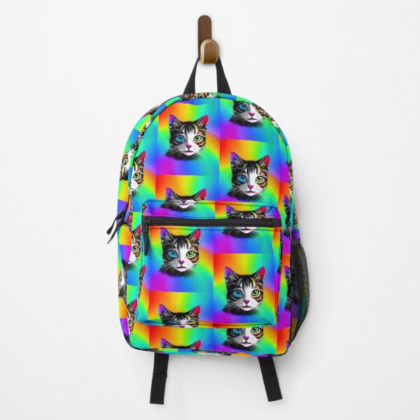 Item preview, Rainbow cute cat artwork designed and sold by The Love Quill.