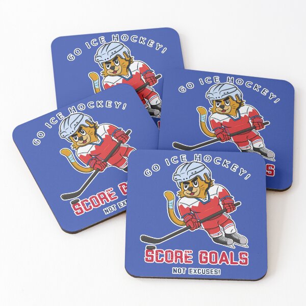 Item preview, Go ice hockey : love hockey and cats designed and sold by ImaginarStore.