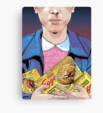 stranger things- eleven Canvas Print