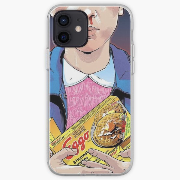 stranger things- eleven Funda blanda para iPhone