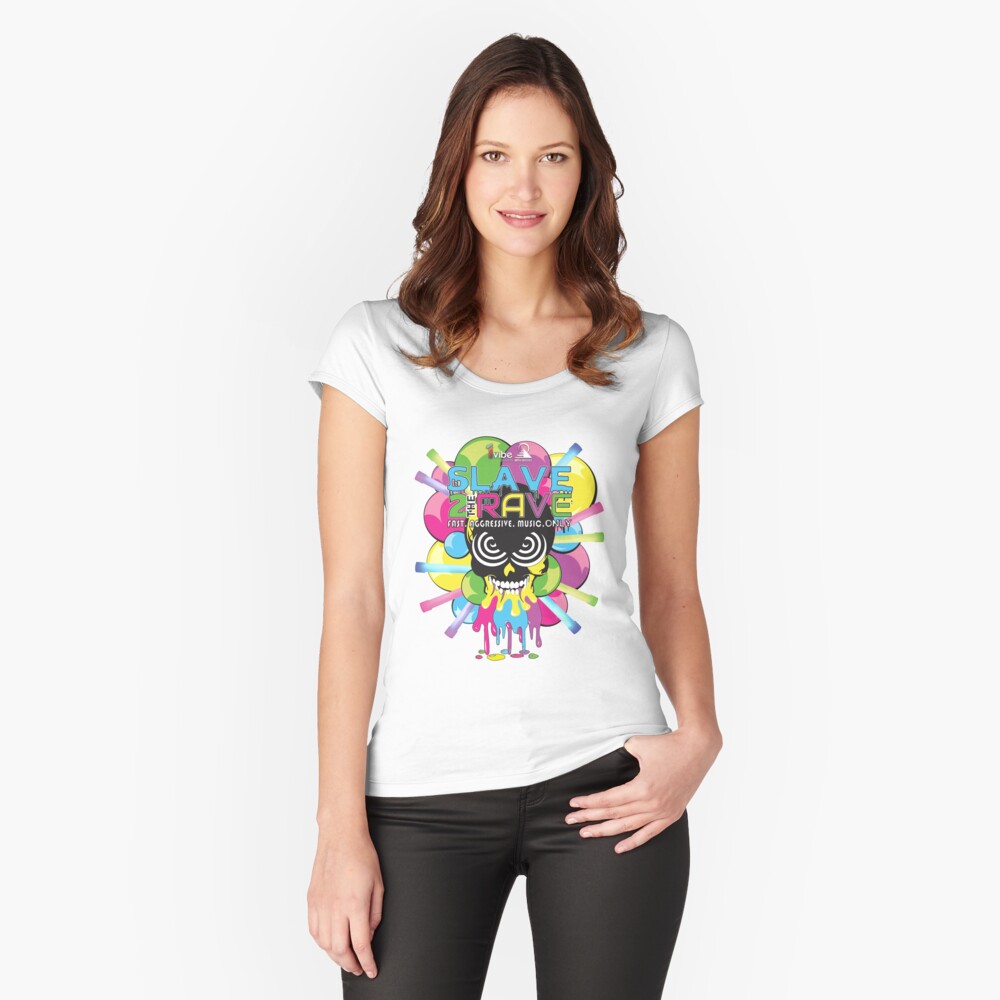 Item preview, Fitted Scoop T-Shirt designed and sold by BPMBoost.