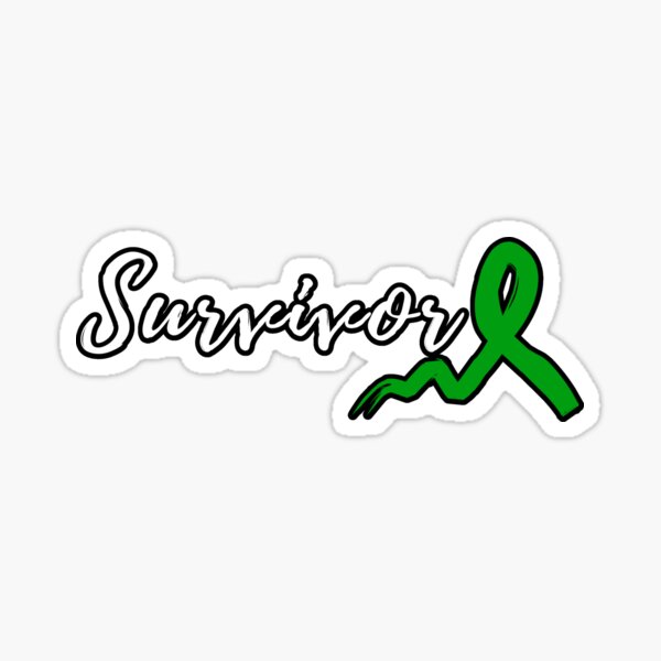 Item preview, Traumatic Brain Injury Survivor with Green Ribbon designed and sold by Simple429.