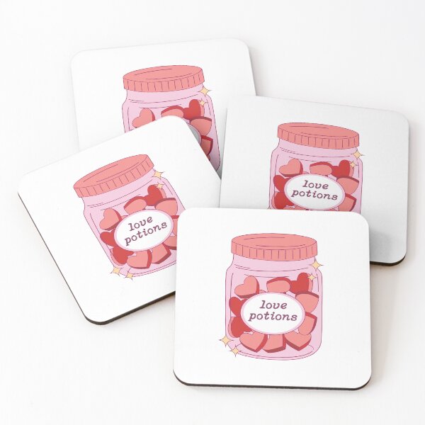 Aperçu de l'œuvre Pot de coeur de philtres d'amour créée et vendue par de-luz-designs.