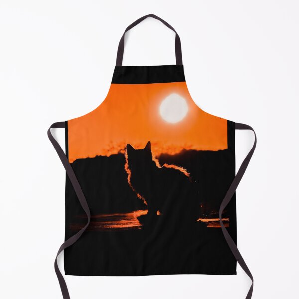 Item preview, Cat watching sunset scene  designed and sold by Tooshe.